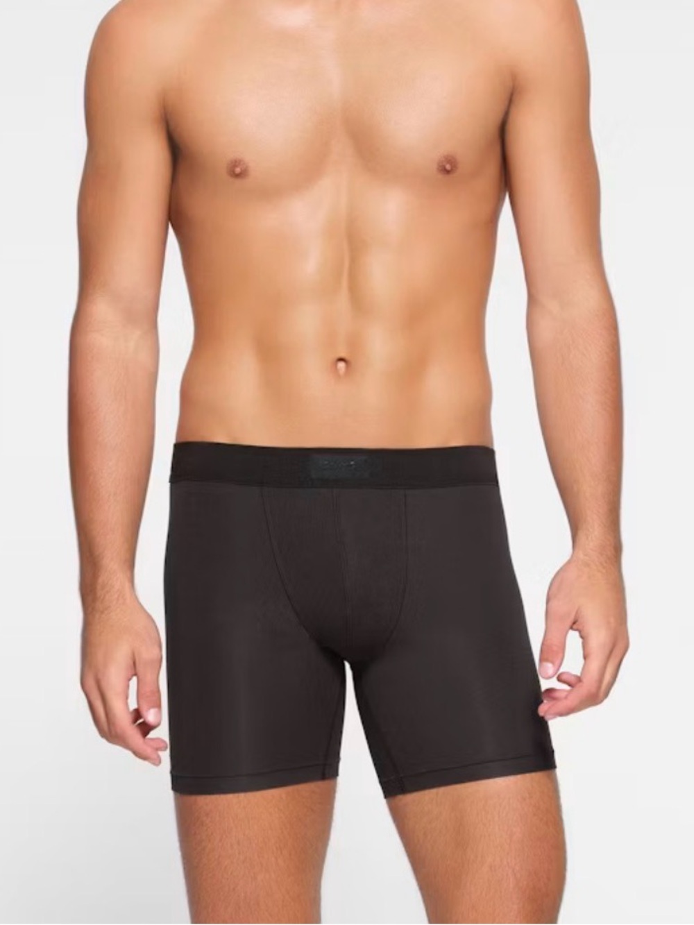 SKIMS NWOT Set Of 2 Boxer Briefs Black Size Large